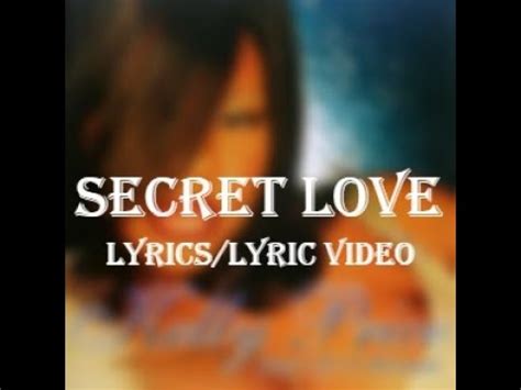 Secret Love Kelly Price Lyrics